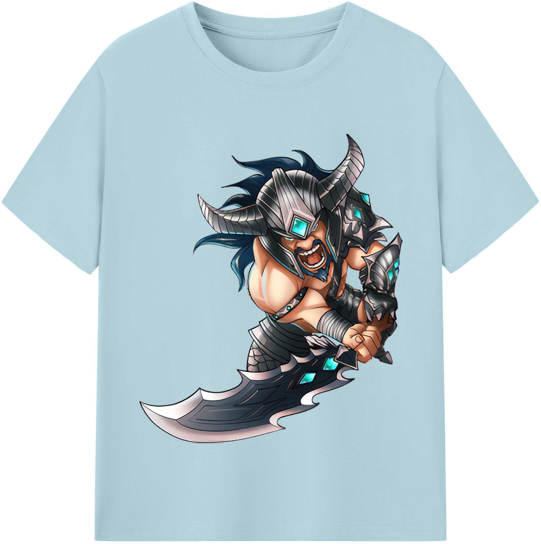 リーグ・オブ・レジェンド League of Legends LOL 綿100％半袖Tシャツ（フロントプリント）